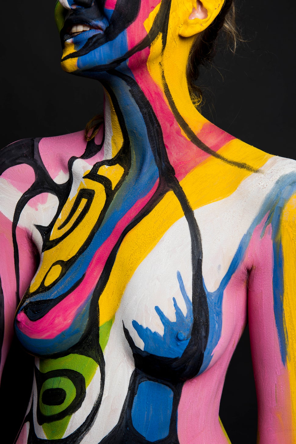 This Is What Its Like To Strip And Get Body Painted For The First This Is What Its Like To Strip And Get Body Painted For The First