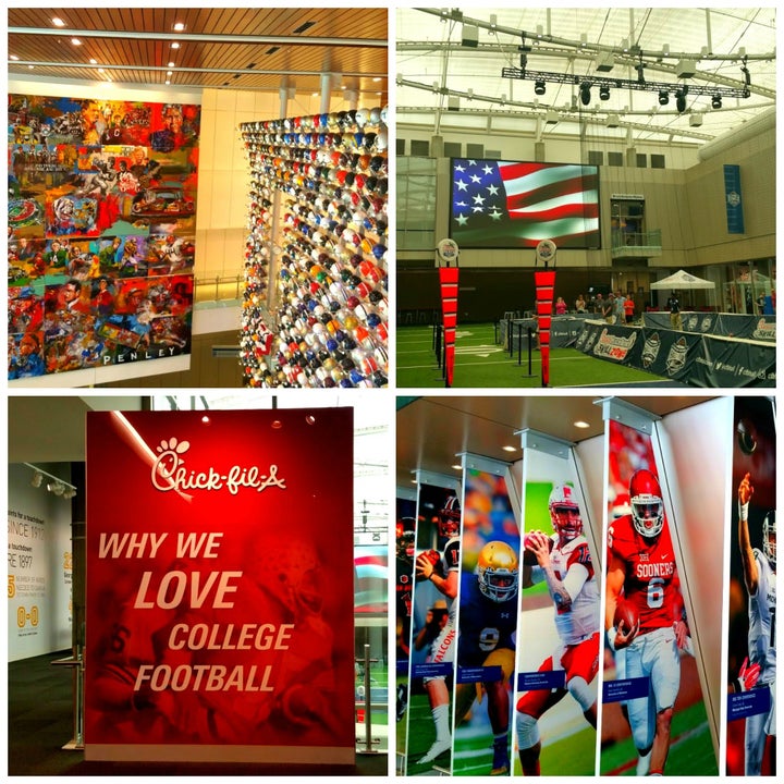 College Football Hall Of Fame And Chick-Fil-A-Fan Experience, Atlanta