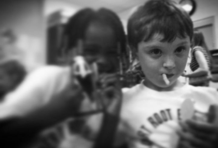 <em>My son always bonded best with African American girls. Youth doesn't care about color.</em>