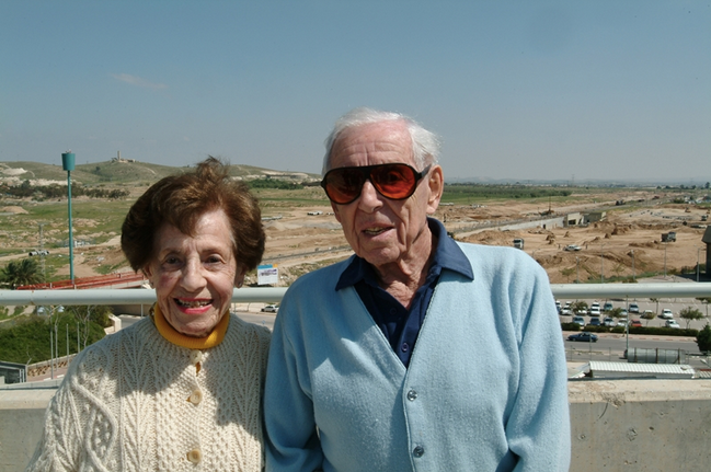 Lottie Marcus (left) and Dr. Howard Marcus.