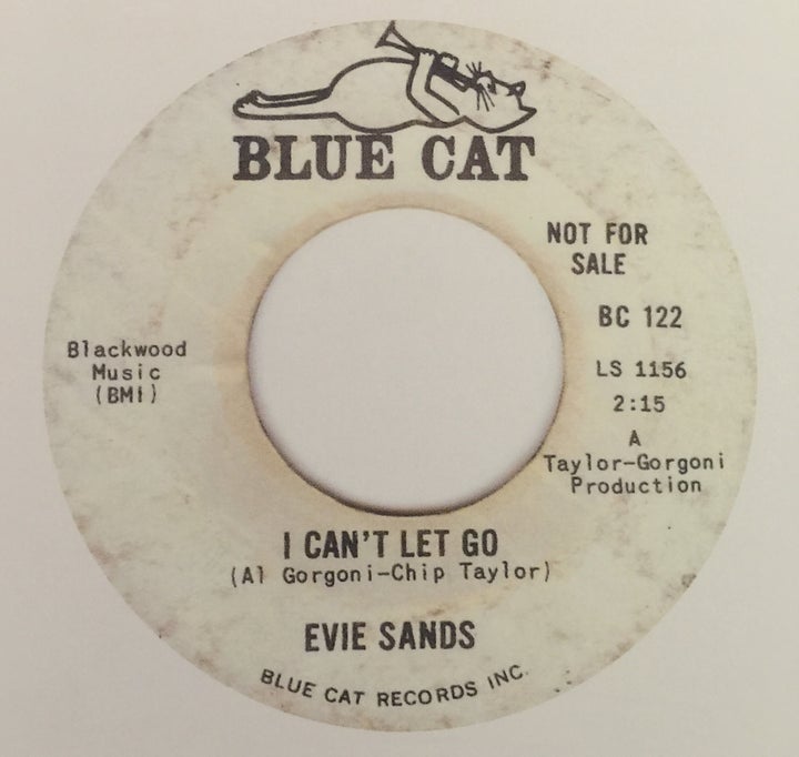 Evie Sands, "I Can't Let Go," Blue Cat, 1965. Later a hit for the Hollies.
