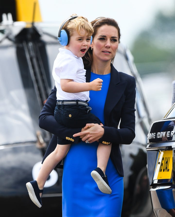 "You want me to get in WHAT?" -- Prince George, probably.