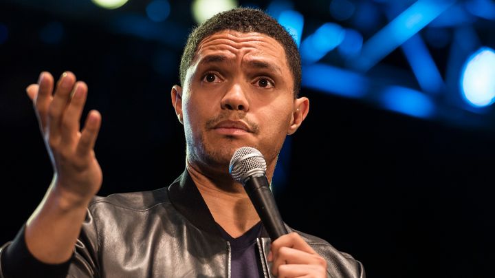 Trevor Noah does "commend" Trump for keeping up the crazy.