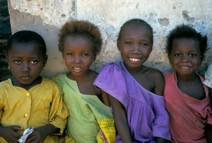 Children in Gambia.