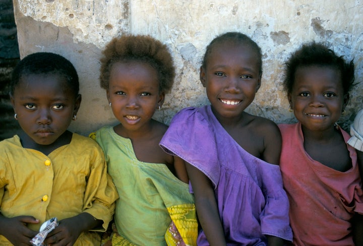 Children in Gambia.