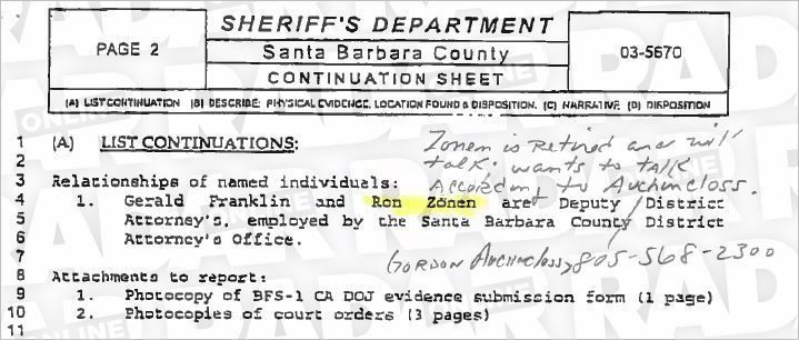 Handwritten notes like these-which were not included in the original police report-may provide a clue as to who leaked the forged documents to Radar Online, and why. 