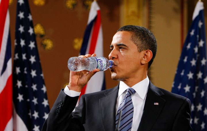 Avoiding caffeine and alcohol before bed is another pro-sleep habit the president gets right.
