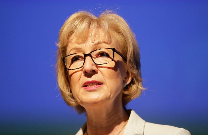 <strong>Andrea Leadsom slammed the article by the Times</strong>