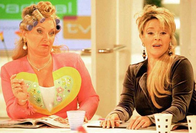 <strong>Helen plays dippy Catriona in 'Ab Fab'</strong>