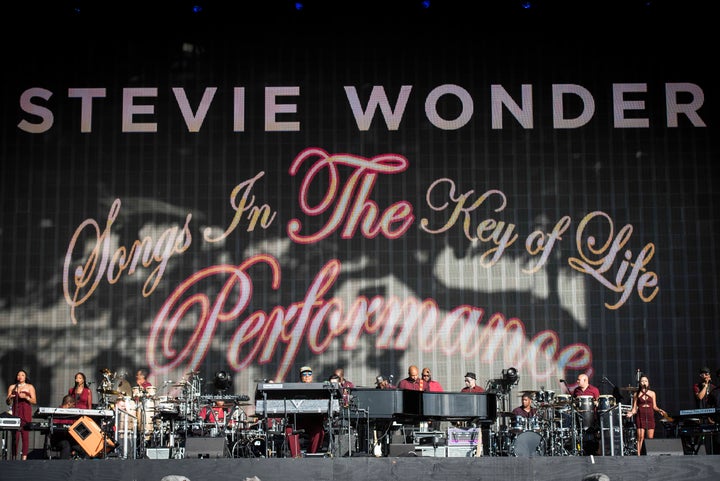 <strong>Stevie closed the British Summertime Festival</strong>
