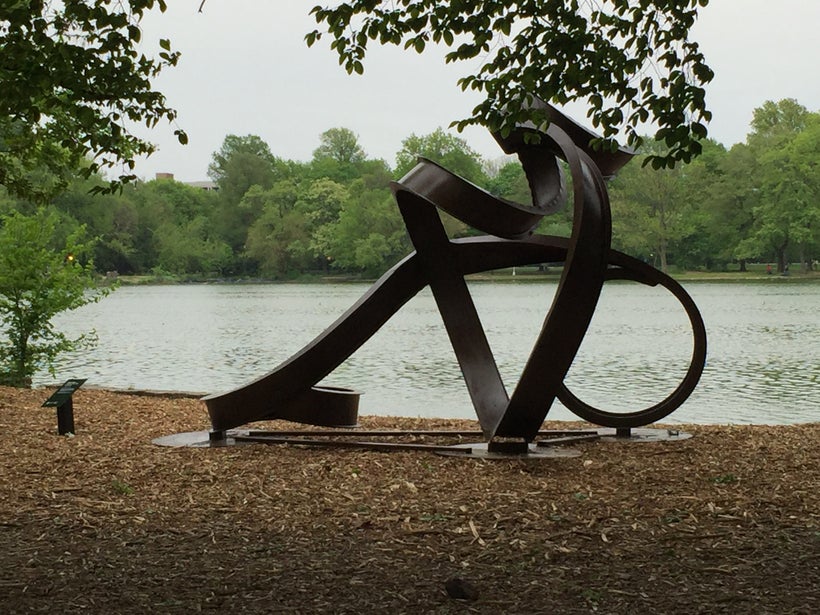 <i>Valentine 2</i>, by Carole Eisner, at the Peninsula in Prospect Park, Brooklyn