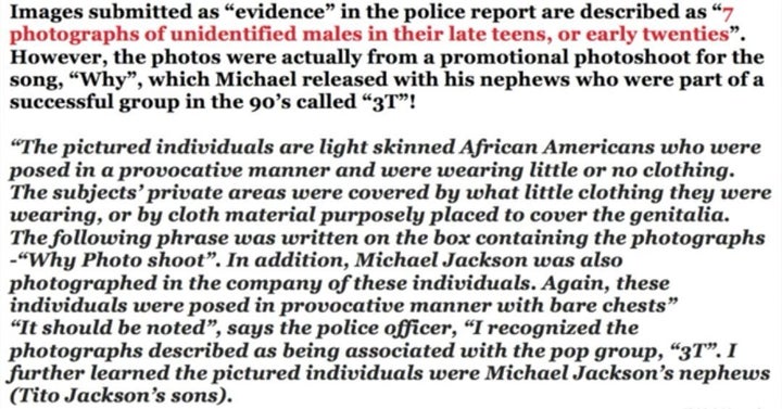 Jermaine Jackson Tweet Quoting Original Police Report 