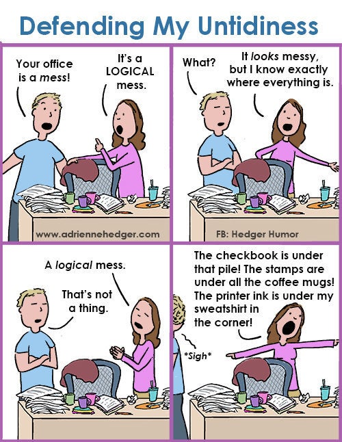 5 Comics That Will Make Sense To People In Messy Homes 