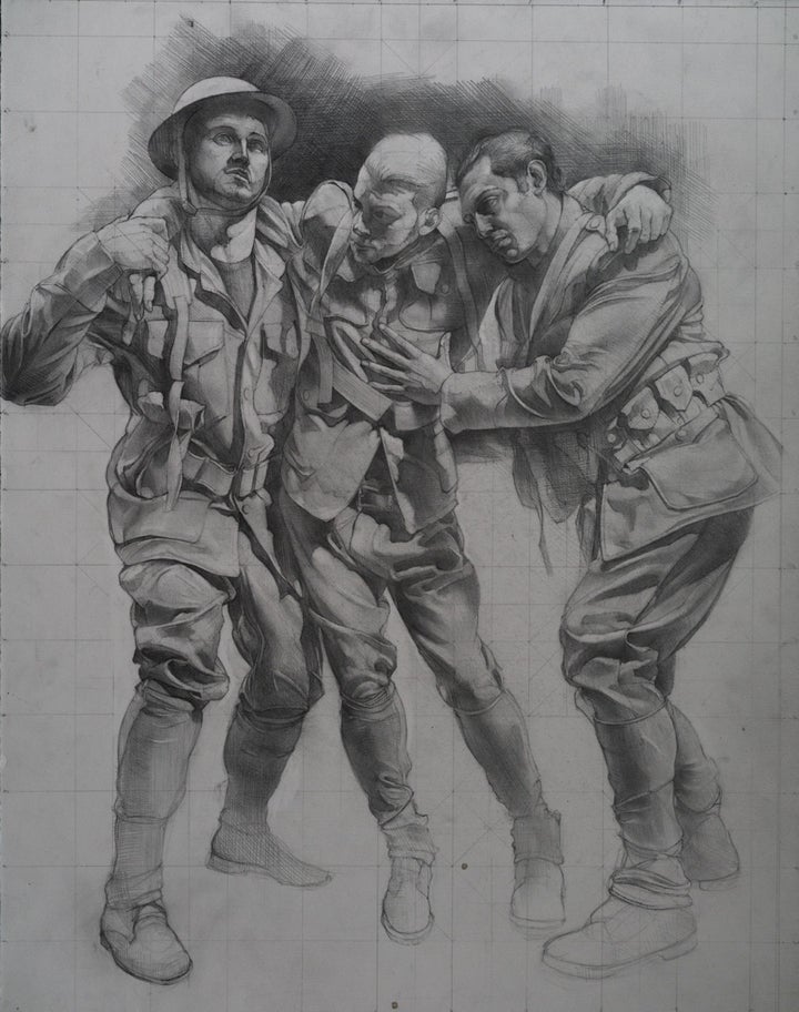 Sketch for World War I Memorial - Sabin Howard