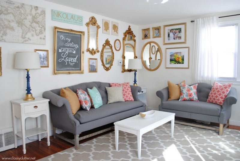 Gray acts as a neutral. 