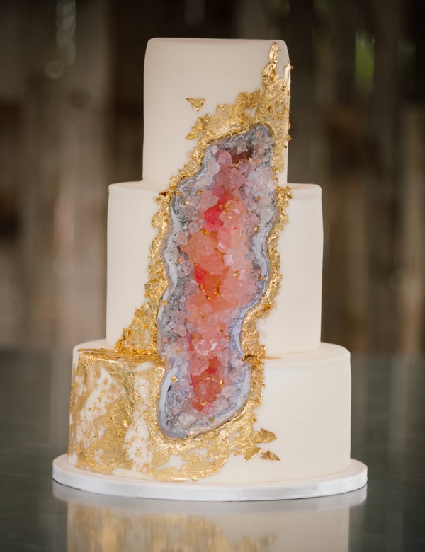 Proof That Geode Cakes Are The Crown Jewel Of All Wedding Trends HuffPost