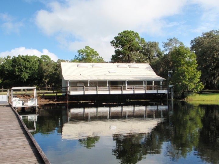 a dock at Kissimmee State Park.