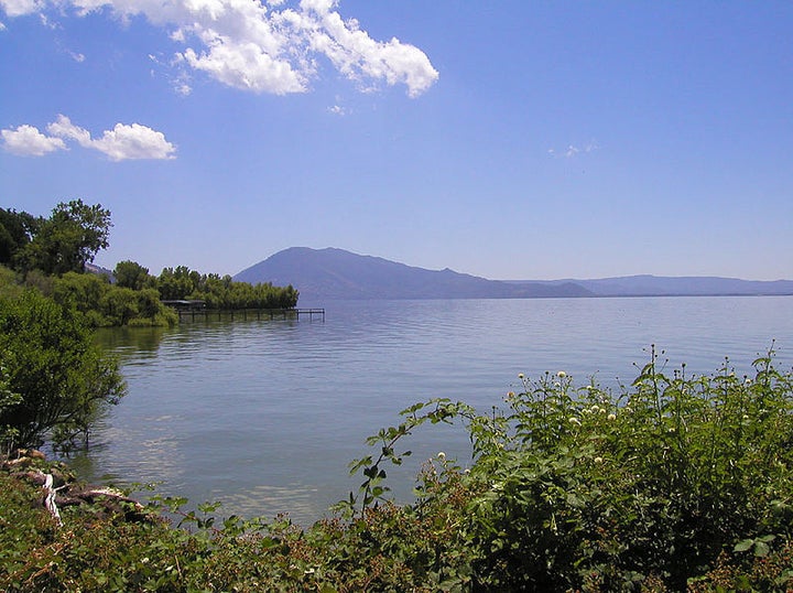 awesome views at Clear Lake State Park in California.