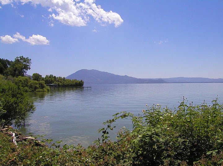 awesome views at Clear Lake State Park in California.