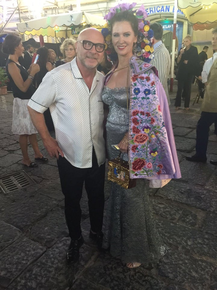 Designer Domenico Dolce and Leslie Zemeckis
