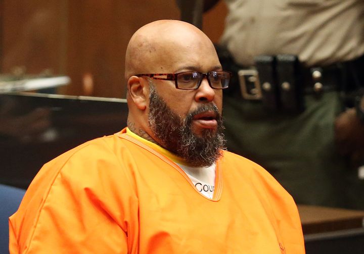 Marion "Suge" Knight appears in Los Angeles court for a pretrial hearing in January.