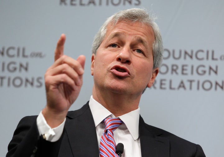 Jamie Dimon, chairman and chief executive of J.P. Morgan Chase, says the bank's pay increase for its lowest paid employees is the right thing to do in an era when pay has not risen for most people.