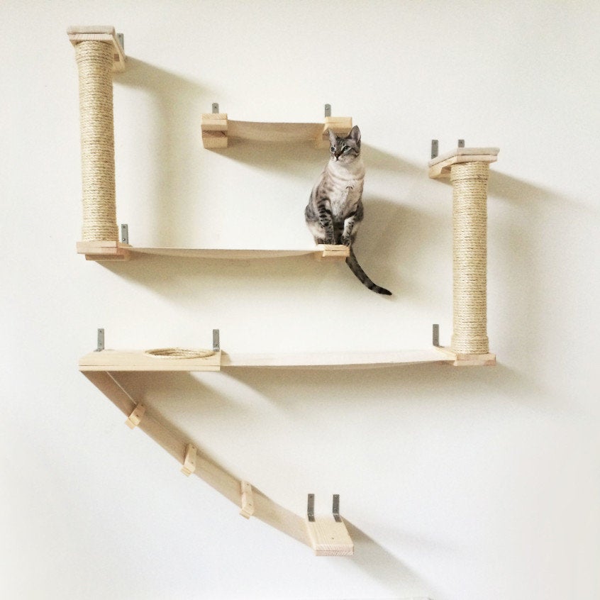 mario cat shelves