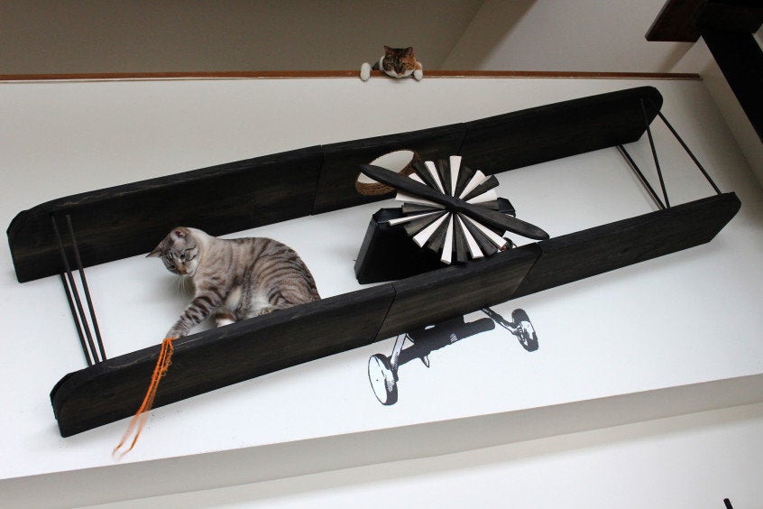 mario cat shelves