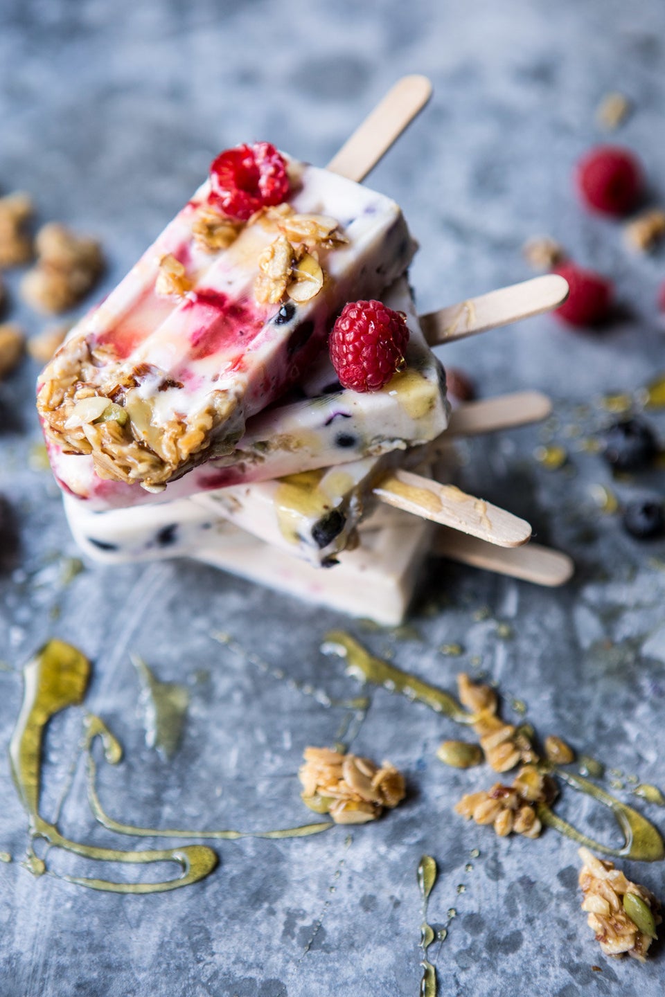 Creamy Coconut Almond Breakfast Pops