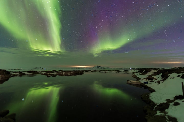 NORTHERN LIGHTS IN MYVATN