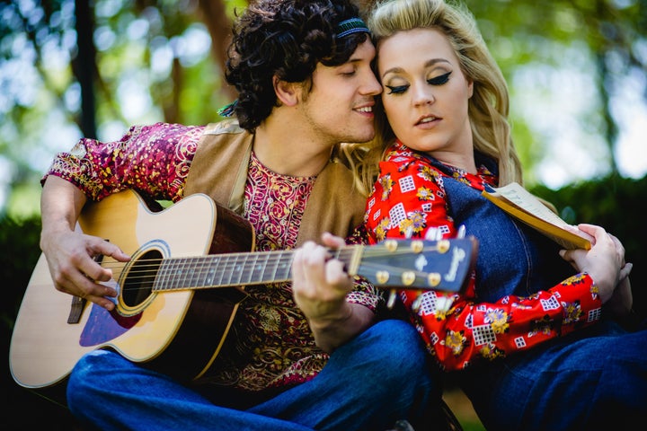 "After we got the finished copies of the photos I uploaded a few of them to Facebook and Instagram and got a <em>huge</em> response," Kara said. "Everyone loves them and thinks they fit us as a couple perfectly."