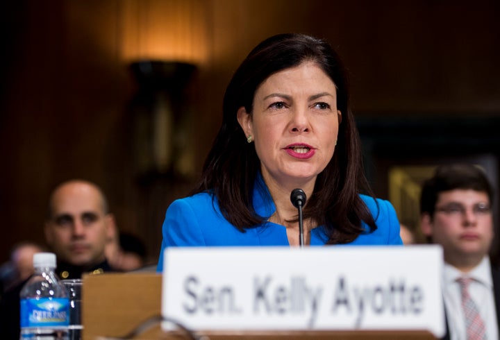 Sen. Kelly Ayotte (R-N.H.) is the second-biggest recipient of outside group support in the 2016 Senate elections.