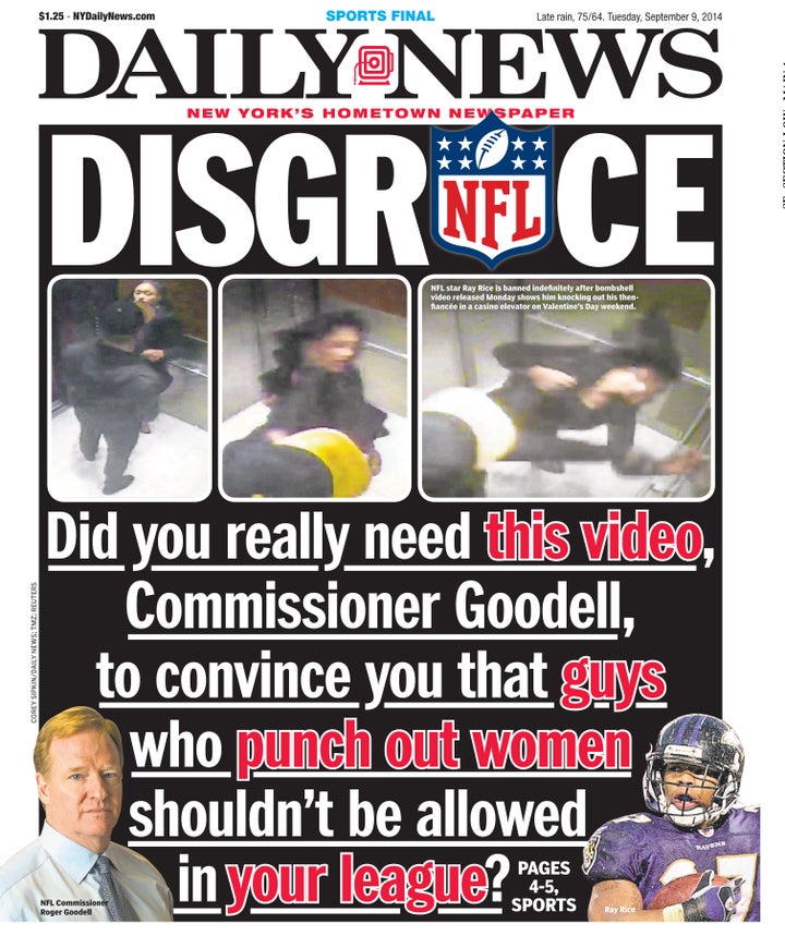 The NFL faced intense scrutiny in 2014 over how it handled Ray Rice's domestic abuse of his fiancee. 