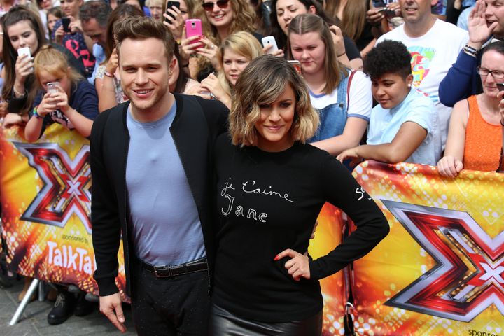 Olly Murs and Caroline Flack only lasted one series 