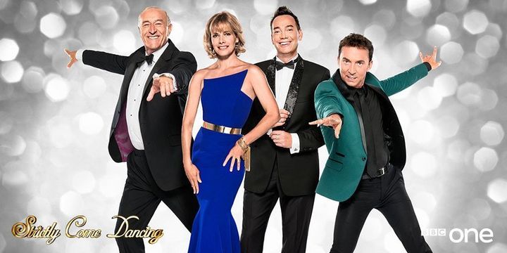 Len with fellow judges Darcey Bussell, Craig Revel-Horwood and Bruno Tonioli. 