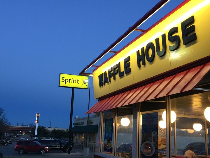 Police in Texas say a robbery suspect armed with an AK-47 assault rifle was critically shot last week by a Waffle House customer armed with a handgun.