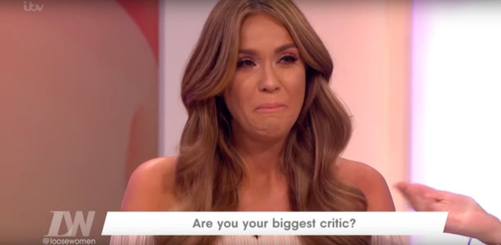 Vicky Pattison broke down on 'Loose Women'