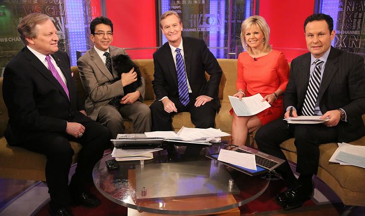 Gretchen Carlson on "Fox and Friends" in 2013. 
