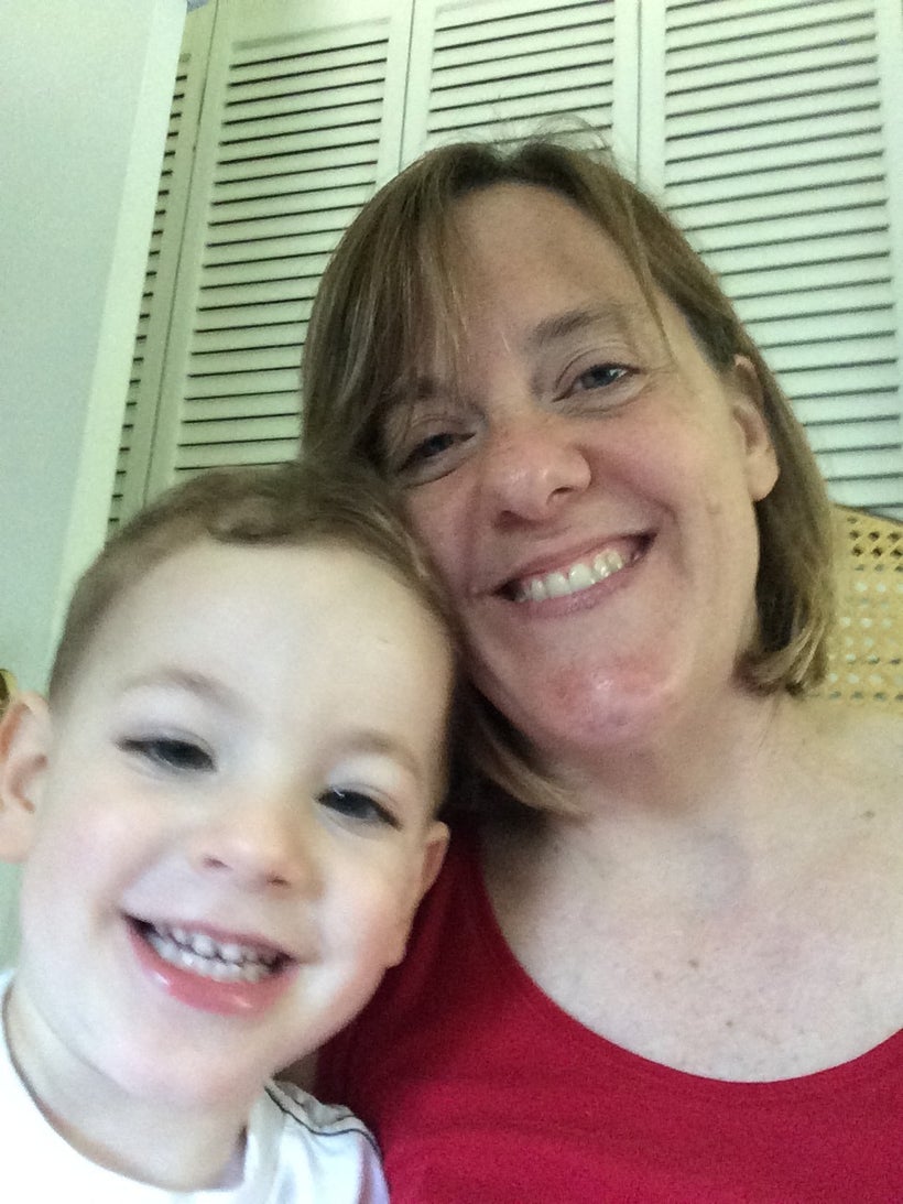 My son Charlie and me, July 2016.