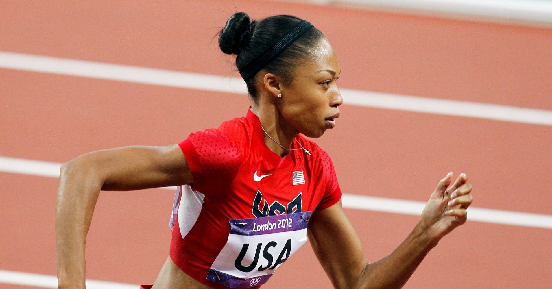 allyson felix track spikes