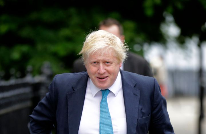 Vote Leave campaign leader Boris Johnson leaves his home in London, Britain June 29, 2016.