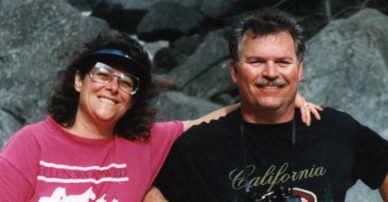 Phil Konstantin and his wife, Robyn Mellon, at Yosemite National Park in 1998.