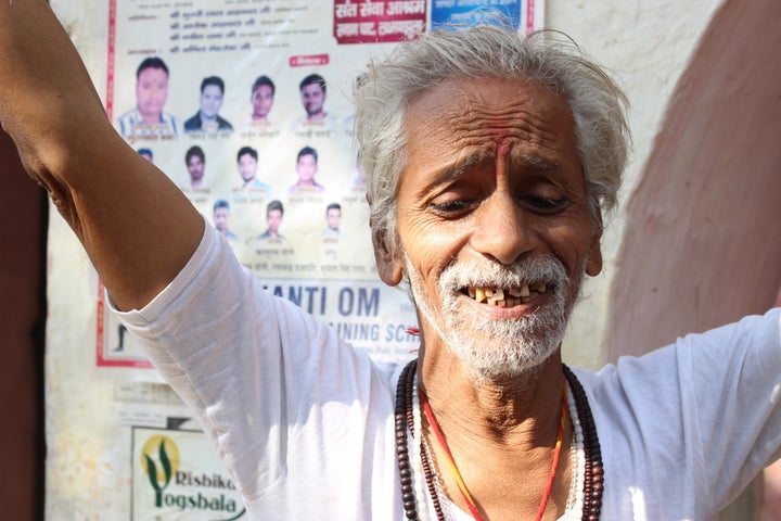 A wonderful Indian man I met in the Himalayas. 