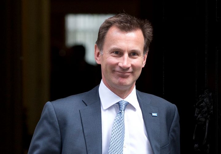 False reports emerged that Hunt was due to be sacked
