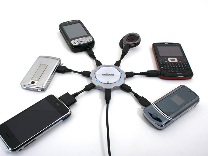 Callpod Chargepod for charging multiple devices. 