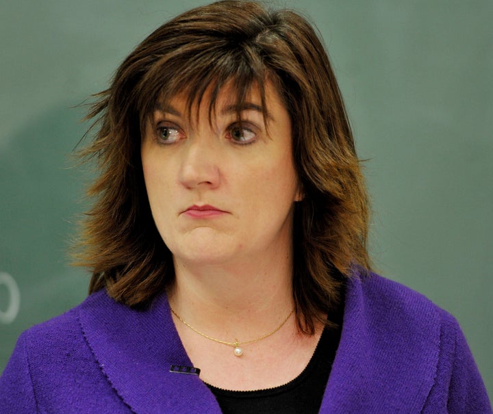 Nicky Morgan is among those who lost her job in the cabinet