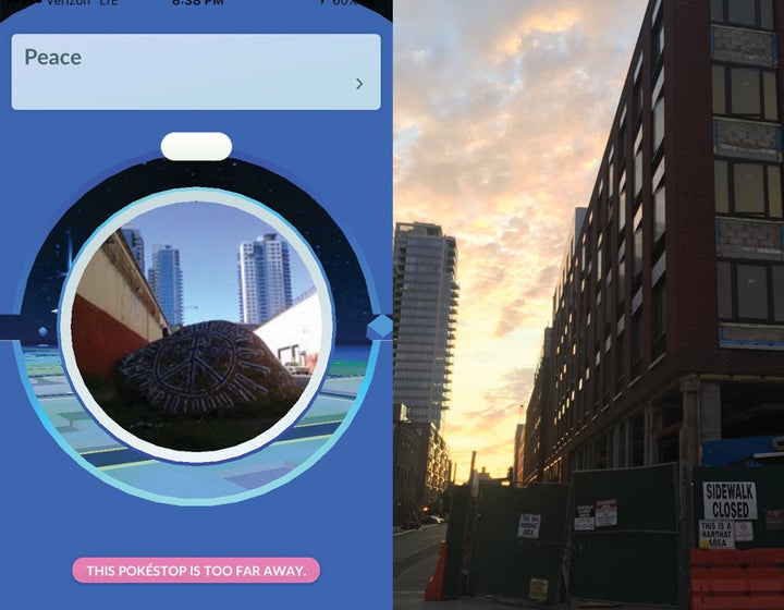 Peace Pokéstop / New apartment building 