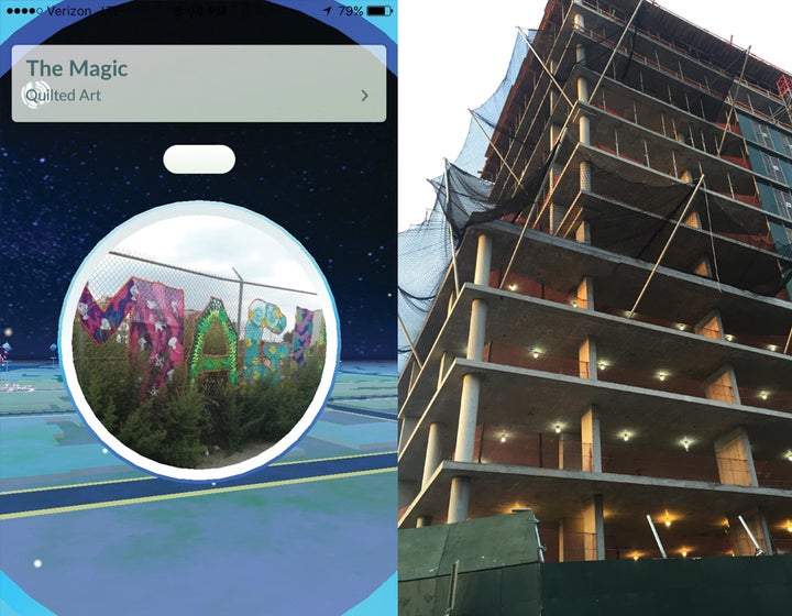 The Magic Pokéstop / Domino Sugar development 