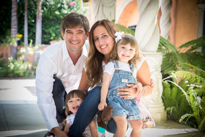 The Godfred Family: Aaron, Melody, Stella and Violet (clockwise)