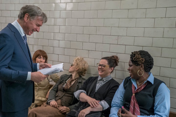 Paul Feig, Kristen Wiig, Kate McKinnon, Melissa McCarthy and Leslie Jones are just as joyful about "Ghostbusters" as you shou